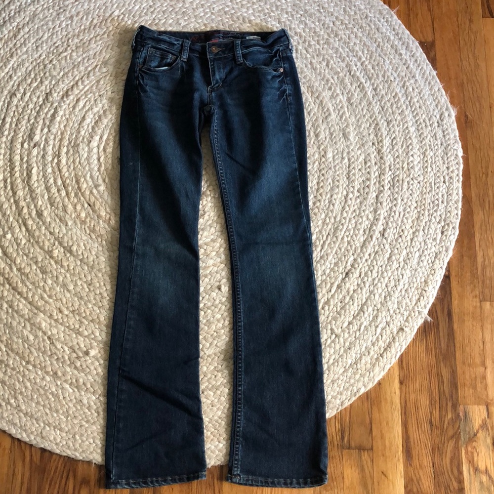 Bootcut dark wash jeans